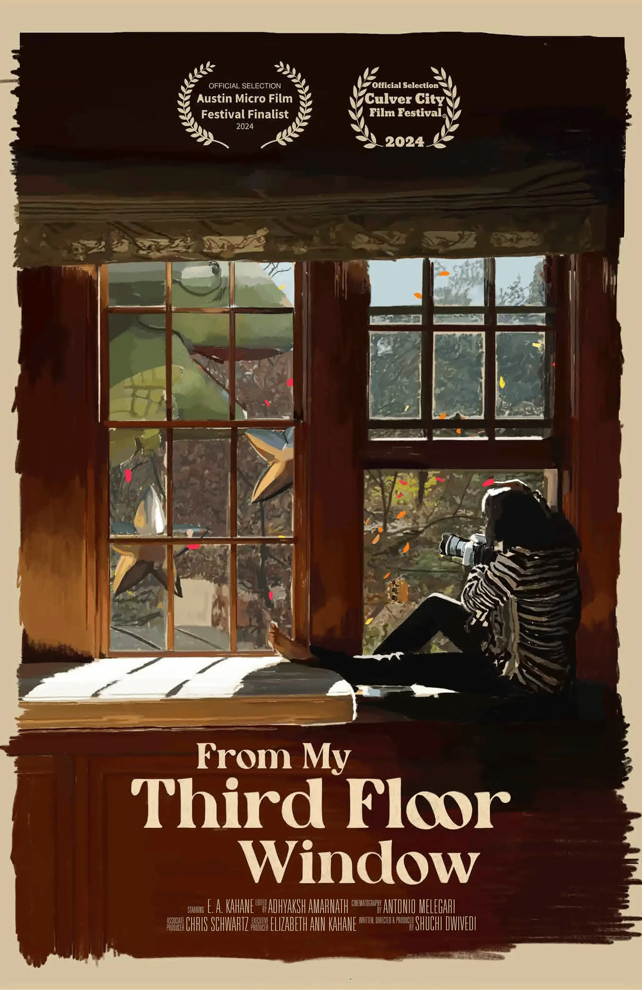 From My Third Floor Window Poster