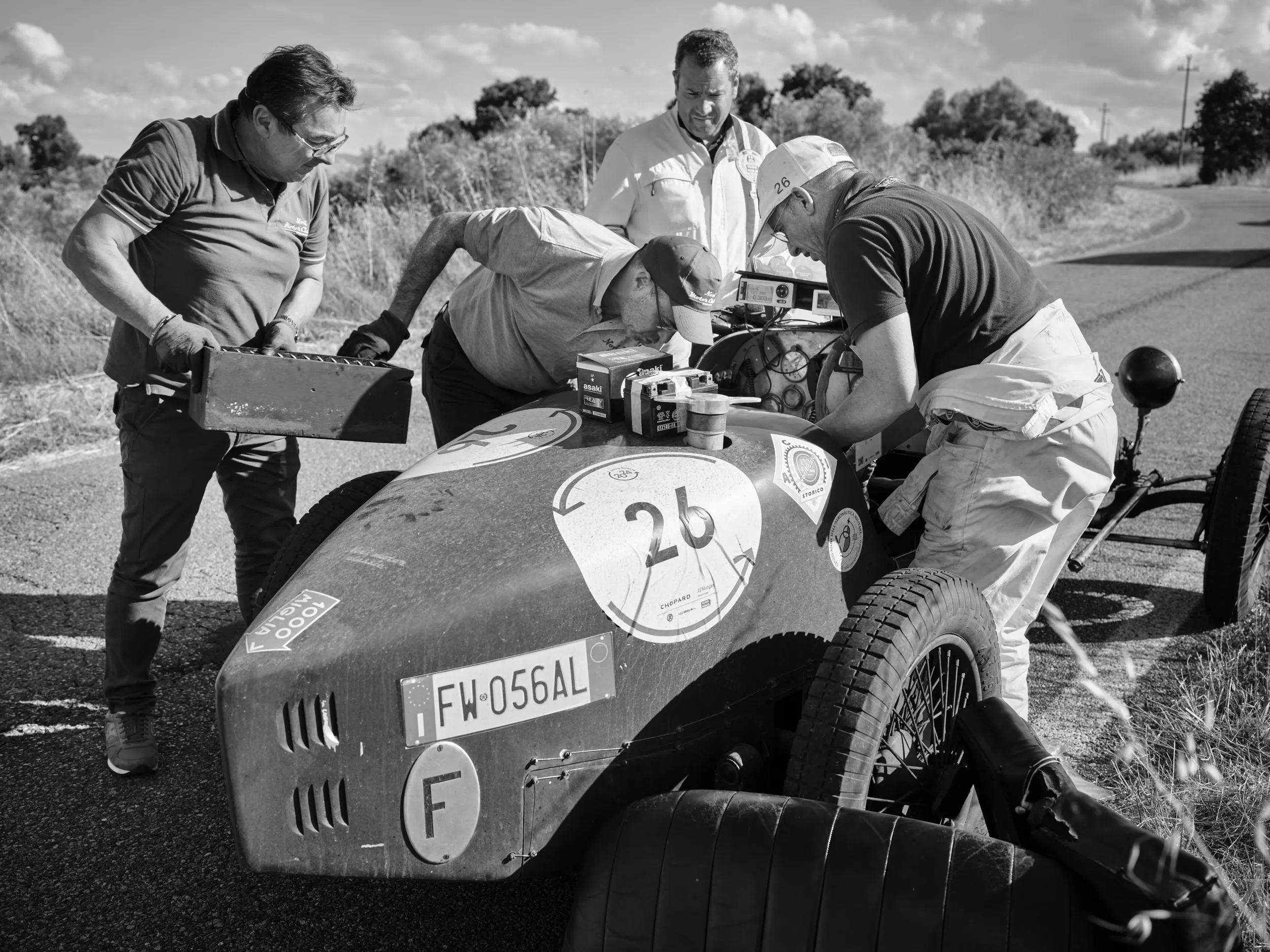 HEART OF THE RACE, Master Mechanics of the Mille Miglia