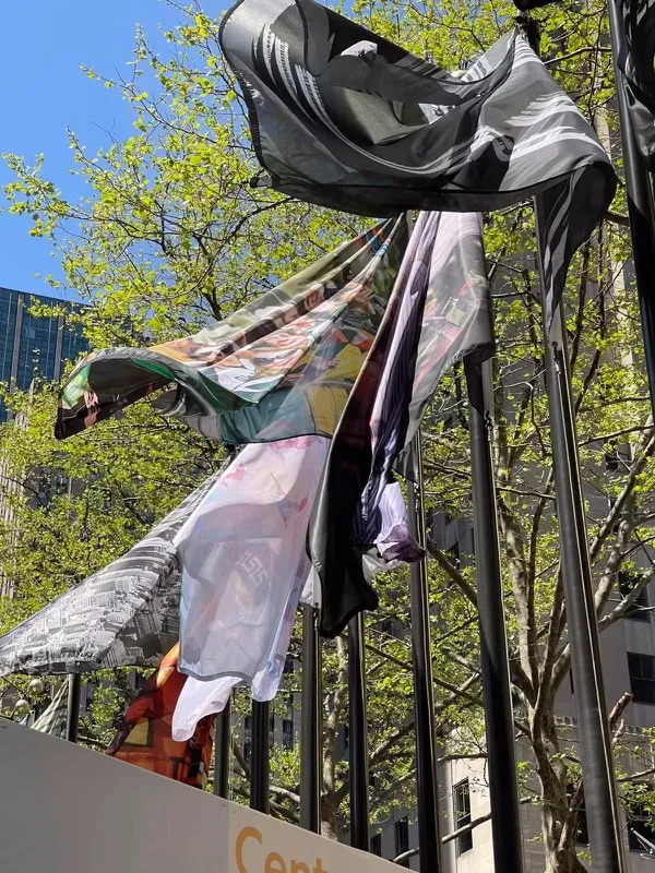 The Flag Project at Rockefeller Center